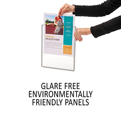 Durable 553937 Sherpa Motion Desk Reference System, 10 Panels