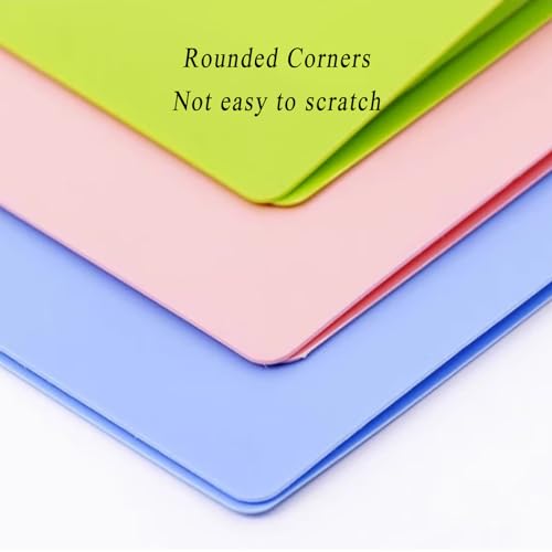 A3 Display Books 20 Pockets Folders with Pockets, Book Document Presentation Project Folder Pack of 2/Pink(Black)