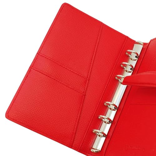 Franklin Planner Clam Cross Binder 64409 Pocket Size 15mm Red