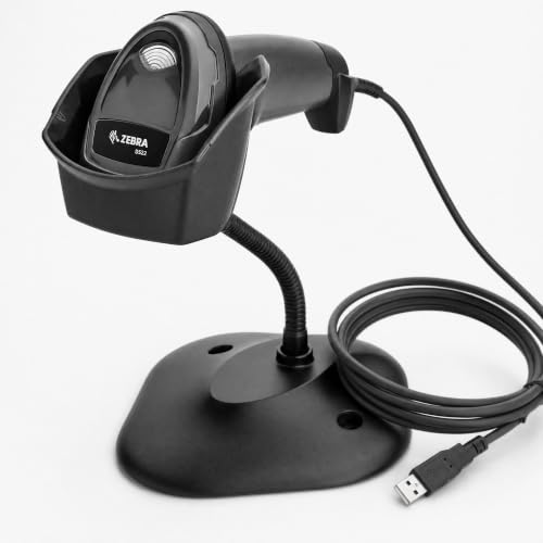 Zebra DS2208-SR Corded General Purpose 1D/2D Barcode Scanner, USB