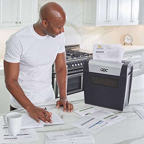 GBC ShredMaster Small Home Office Shredder, PX08-04, Cross-Cut, 8 Sheets (1757404)