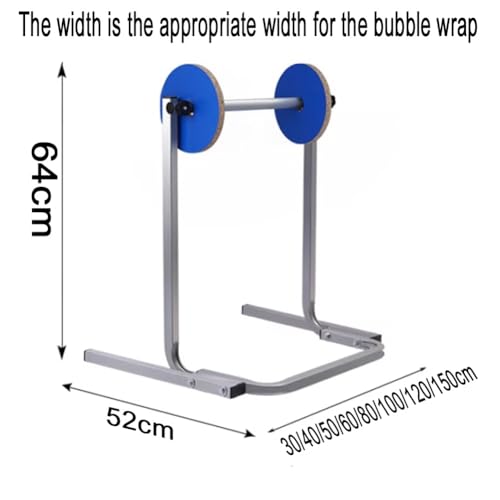 Bubble Foam Wrap Roll Dispenser Wall Mount Bubble Cushioning Holder for Packing Moving Shipping Protection Factory Express(40 cm)