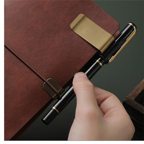 VIDI A6 Retro Strap Notebook Soft Leather Loopbook Diary Book