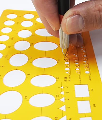 Uchida template No.81 card size ruler 1-843-0081