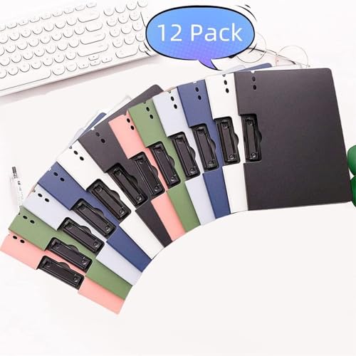 5pcs/12pcs File Organizer A4 Binder Punchless Folder