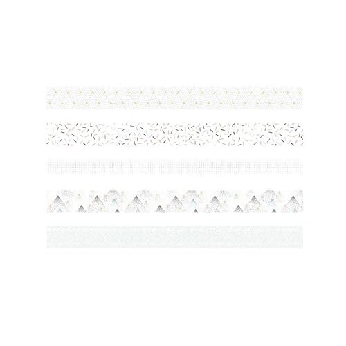 UOHLCX Basic Color Series Decorative Paper Washi Masking Tape Set School Art Supplies Stationery