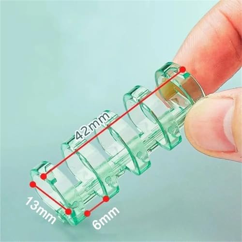 Ring binding, A5 ring binder Ring Binder Mechanism 60 Pieces 5 Plastic Loose Leaf Spines for Photo Album A4 A6 Snap Split Combs(Pink)
