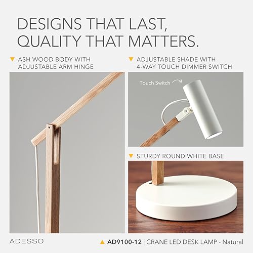 ADS360 AD9100-12 Crane LED Desk Lamp