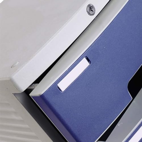 ZGLINMZ Desktop File Cabinet with Three Layer Storage Box Lockable Drawers Organizer