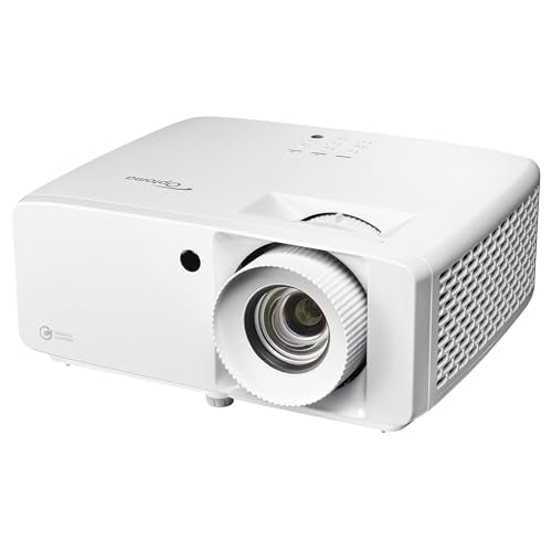 Optoma ZH451ST – Full HD 1080p, 4,200 Lumens, DuraCore 30,000-Hour Laser, Golf Simulator & Business Ready, HDR Compatible, Short Throw Laser Projector