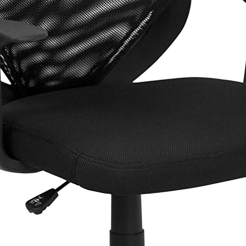 Flash Furniture Mid-Back Mesh Office Chair, Black