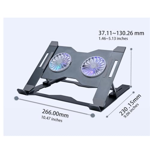 QERTYHJK Aluminum Alloy Folding Laptop Stand Tablet Fixed Office Artifact Universal Lift Telescopic