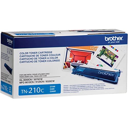 Brother® TN-210C Cyan Toner Cartridge,Blue