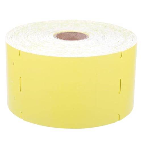 Direct Thermal Consignment Style Tags (Yellow, 6 Pack 6000 Labels)