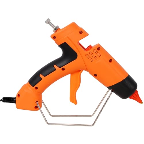 KEIKI 150W Hot Glue Gun with 4 Replacement Nozzles & 24 Glue Sticks, Heavy Duty Thermo Glue Gun for DIY Crafts, Home Repair, Wood, Metal