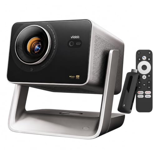 Vidda C5 Pro Max Laser 4K Projector for Home Office Outdoor