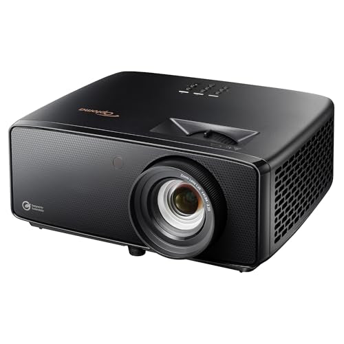 Optoma UHZ36 4K UHD Laser HDR Home Theater Projector - Black