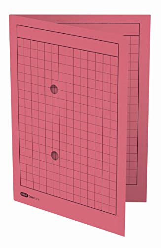 Elba 35461RO Floating File Manila Cardboard for 100 DIN A4 Pages Set of 50 250 g/sqm Red