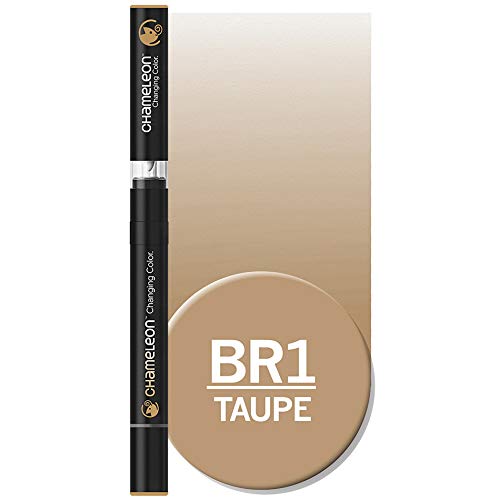 Chameleon Art Products, Pen, Taupe BR1, One Pen Two Nibs