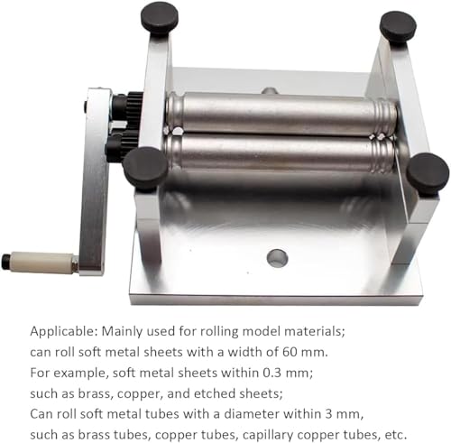 Acivirdde Manual Winding Machine, Metal/Jewelry Making and Craft Tools, DIY Model Hand Tools, Ideal for Artists and Hobbyists.