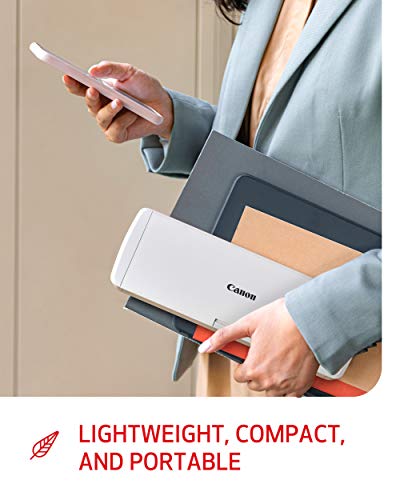 Canon imageFORMULA R10 - Portable Document Scanner, USB Powered, Duplex Scanning, Document Feeder, Easy Setup, Convenient, Perfect for Mobile Users, White