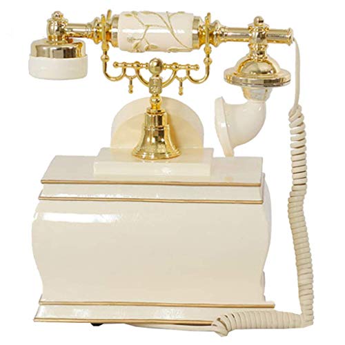Antique Phone, European Pastoral Fixed Number, Old-Fashioned Phone Classic Retro Landline