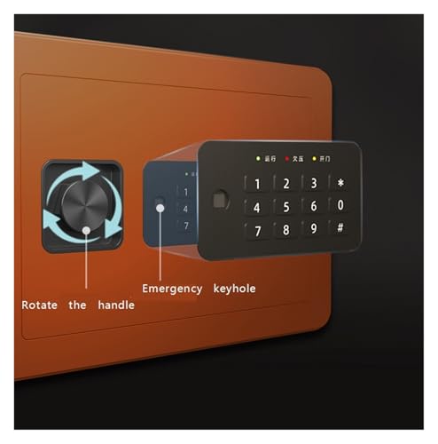 lock box Small Safe Mini Home Safe Box with Touch Screen Keypad