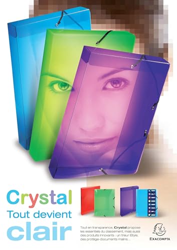 Exacompta 165 x 240 cm 2 Ring Binder - Tansparent