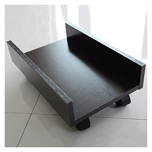 Computer Tower Stand Printer Table Removable Host Tray Desktop Computer Host Pulley Mobile Base Pad Foot Stand Independent Chassis Rack CPU Stand Cart Computer Stand for Desktop Tower ( Color : D , Si