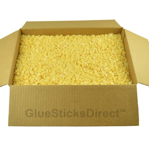 GlueSticksDirect Hot Melt Glue - HM-060 - Hot Melt Adhesive Chips with Extended Open Time - Great for Wide Variety of Board & Paper Stock - 25 lbs Bulk - Made in USA