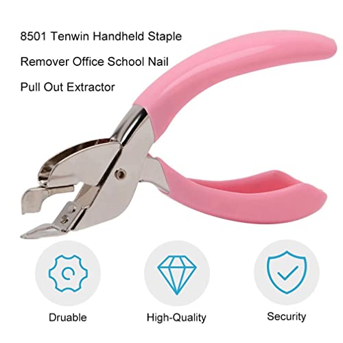 QERTYHJK Comfortable Handheld Staple Remover Office Nail Pull Out Extractor School Tool
