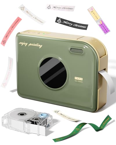 Phomemo Ribbon Printer, A30 Small Label Maker Machine with Waterproof Label