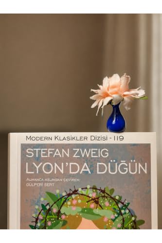 Handmade Ceramic Flower Vase Bookmark with Miniature Flowers Unique Design for Book Lovers Refined Gift for Readers - Navy Blue