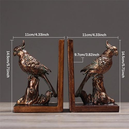 Book Organizer Bookends Book Holders Bookshelf Decorations Tabletop Decor for Living Room Shelf