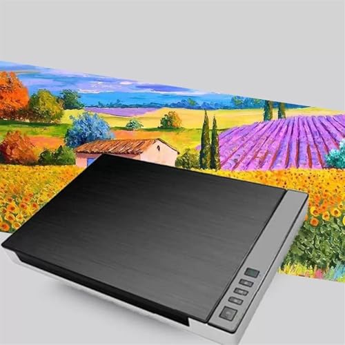 Piefeak Color Photo and Document Flatbed Scanner with 1200 Dpi Optical Resolution,Document & Photo & Book Scanner