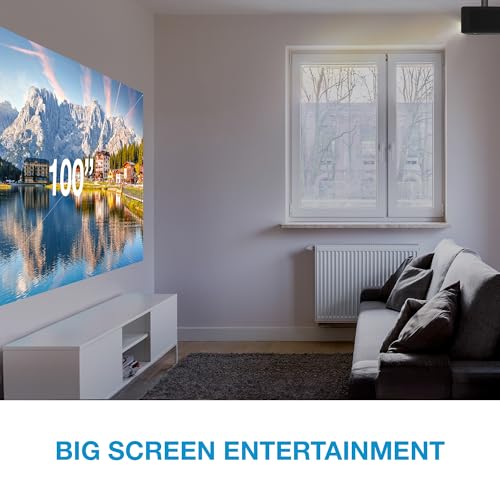 Optoma Photon Life PK32 - 4K UHD, 1,100 Lumens, LED, Premium Auto-Setup Home Entertainment & Gaming Projector
