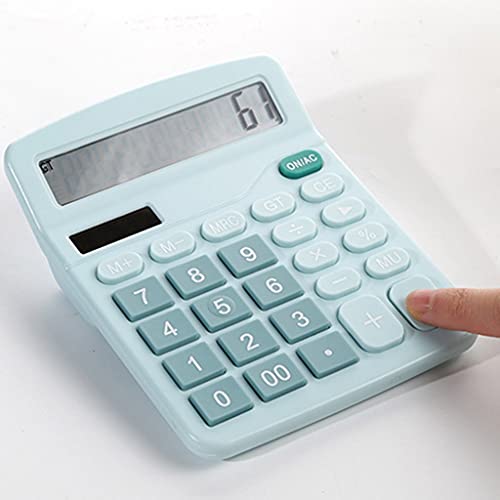 Calculator 12 Digits Electronic LCD Large Screen Desktop Calculators Home Office School Financial Accounting Tools