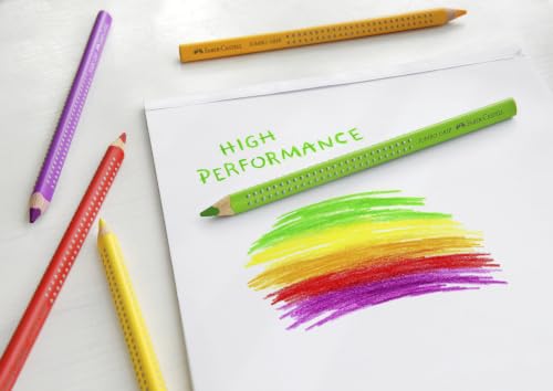 Faber - Castell Jumbo Grip Colour Pencils Tin