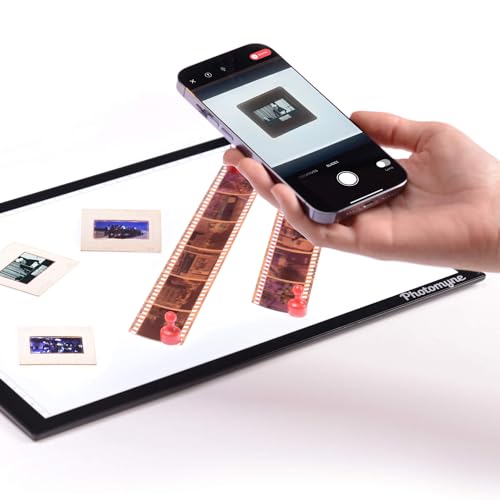 Photomyne A4 Light Pad – Slide & Film Negative Scanning Viewer