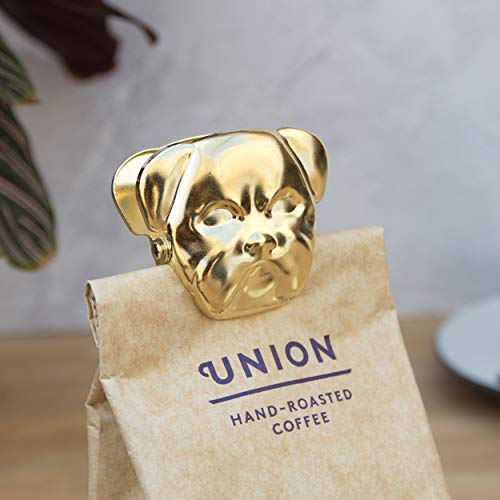 Suck UK Heavy Duty Large Clips | Bulldog Clips | Paper Clip | All Purpose Metal Bulldog Clip | Brass Finish Clamp | Large Crocodile Clips | Foldback Clips | Strong Super Grip | Dog