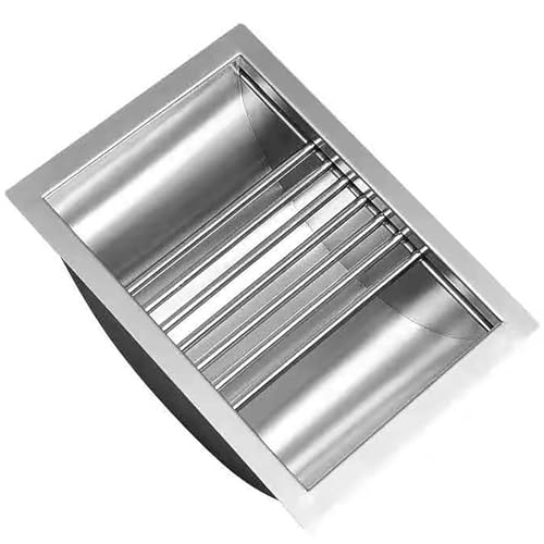 Transaction Tray,Ticketing Windows.Square Register Placed Transaction Tray, Hospital, Bank Cashier Counter, Ticket Office, Stainless Steel Withdrawal Slot(A)