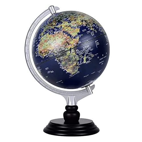 Innovative Globe Lighting Globe 360° Rotating World Globe With Stand Rechargeable Hd Globes Desktop Geographic Globes Home Decoration fun education