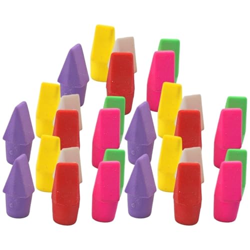 Cap Erasers 180Pcs Pencil Eraser Caps TPR Mini Erasers Bulk School Office Drawing Painting Supplies Portable Protective Covers