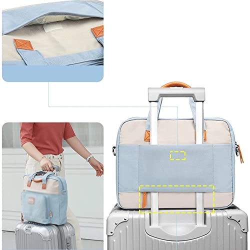 FMOPQ Laptop Bag Case Carrying Sleeve Cover Shoulder Messenge for Fashion Girl Handbag (Color : B, Size : 13.3-14.1 inch) (B 15.4)