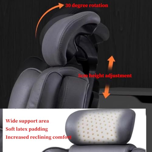 Reclining Office Chair Big And Tall Office Chair With Adjustable Armrests And Backrest, High Back Large Executive Office Chair Lumbar Support Adjustment Managerial Chair(/Beige,With foot rest)