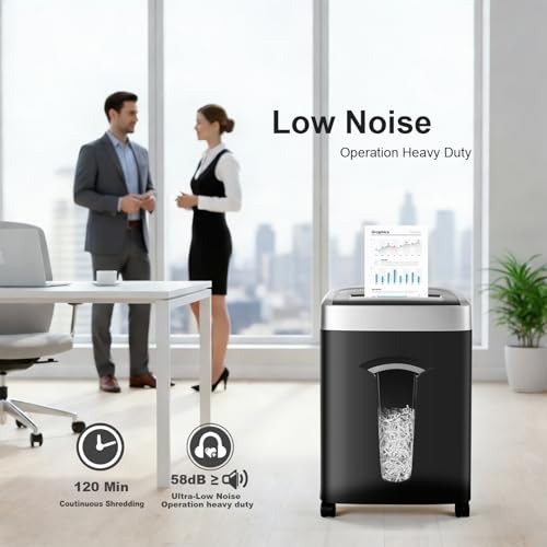 Wingwise 18 Sheets Paper Shredder Heavy Duty for Home Office