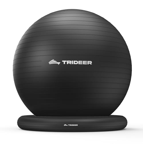 Trideer Exercise Ball Chair – Yoga Ball Chair for Office, Pregnancy & Home