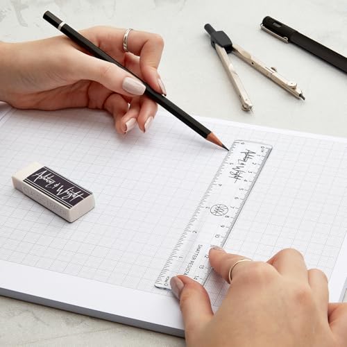 Ashton and Wright - A3 Grey-Grid Graph Pad - 80gsm Paper - 60 Sheets - Pack of 2
