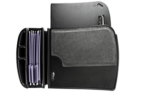 AutoExec GripMaster Car Desk for Your Vehicle Workstation and Mobile Office, Black