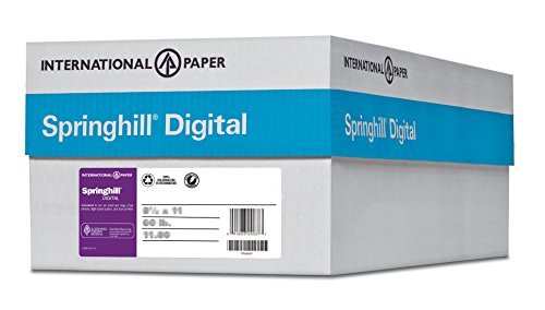 Springhill 8.5” x 11” Goldenrod Copy Paper, 24lb Bond/60lb Text, 89gsm, 5,000 Sheets (10 Reams) – Colored Printer Paper with Smooth Finish – Versatile and Flexible Computer Paper – 024037C